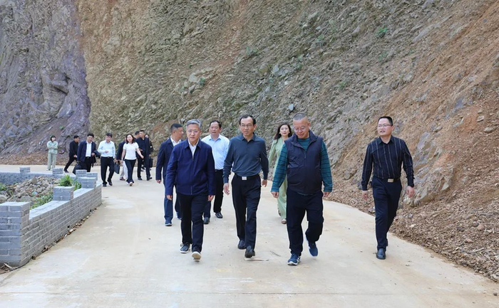 致公党湖南省委会一行赴安化考察调研,胡旭晟为致公绿