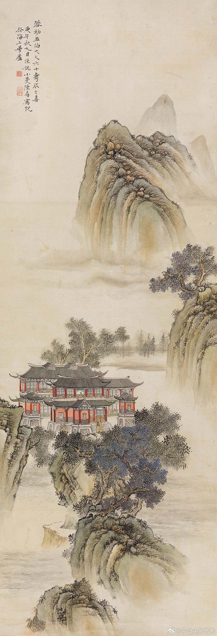 民国才女陆小曼国画作品