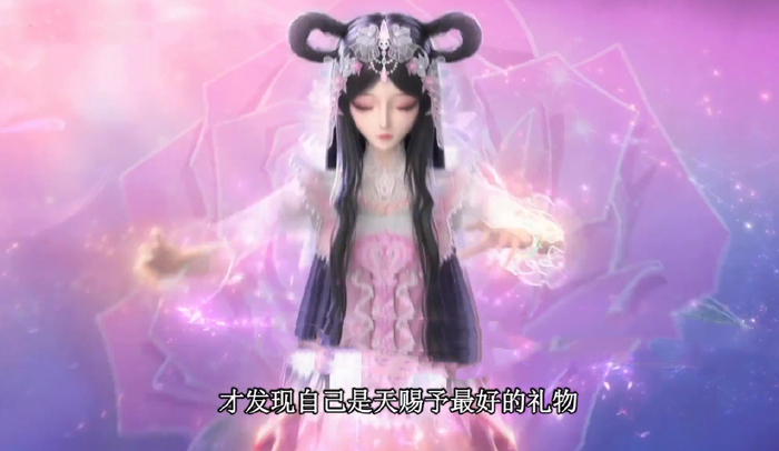 叶罗丽冷漠仙子很冷漠罗丽的白纱造型登场这一幕灵公主很熟