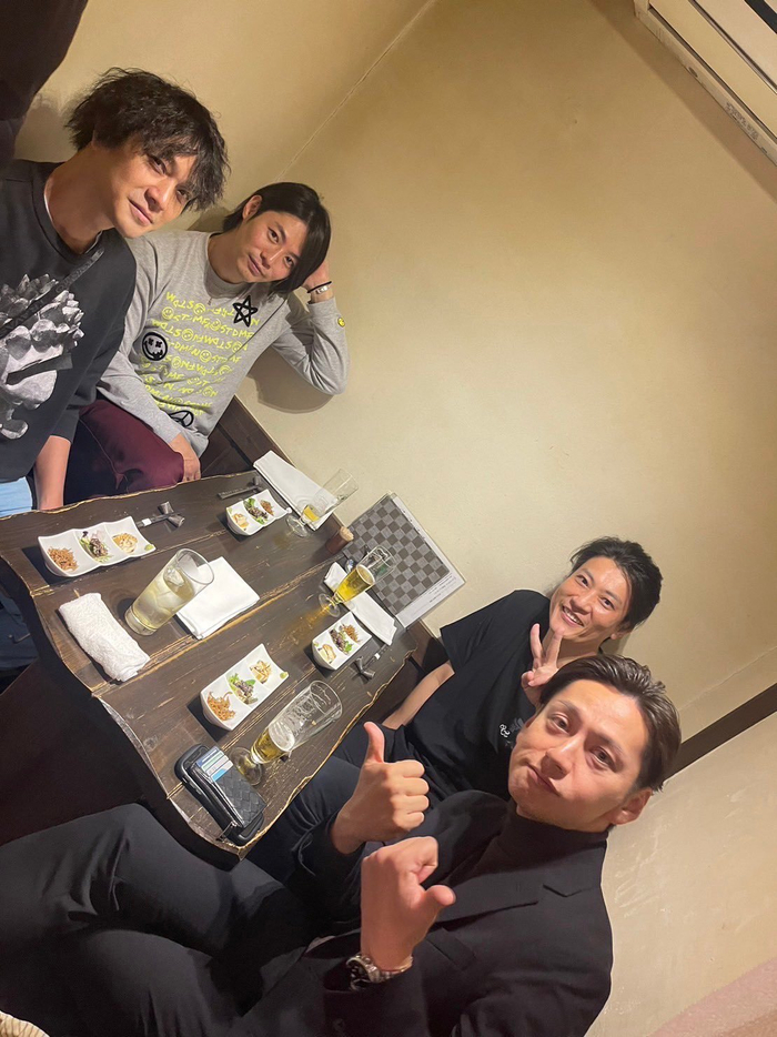 2/ 6事后聚会吉冈毅志 高野八诚 川久保拓司 俊藤光利 青柳尊哉 671