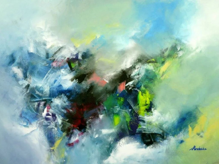 看不懂抽象画?艺术家解读后,让人"秒懂"