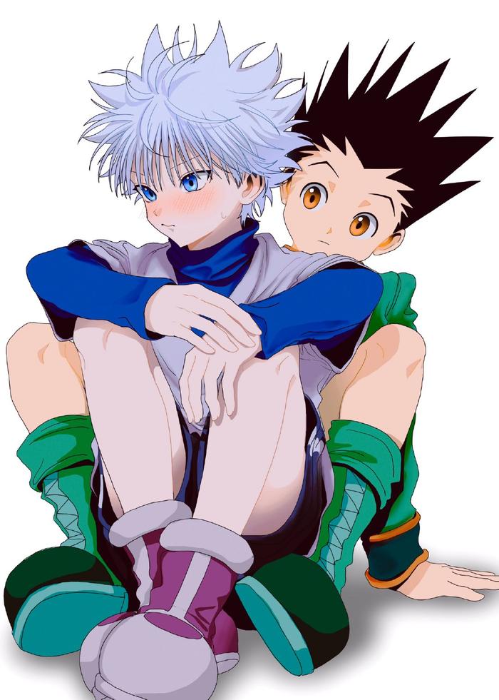 奇犽小杰少年组跟夏天特别搭真的很难不磕啊twi333hxh333