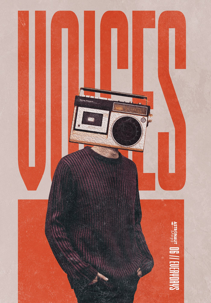 超大文字海报设计参考,但其主题突出,处理方式巧妙!