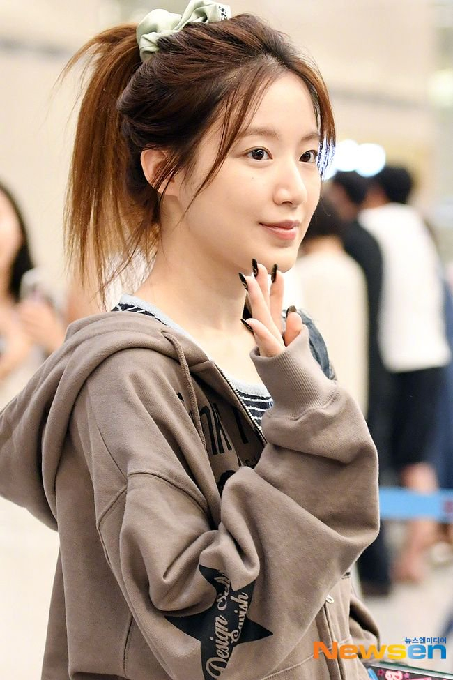 gidle今日机场新闻图结束纽约行程的女娃们