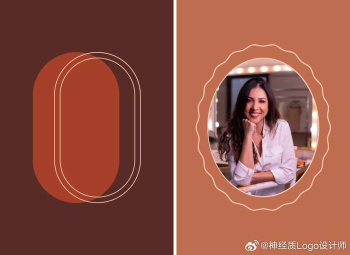 luduque女性个人品牌形象logo设计和vi设计