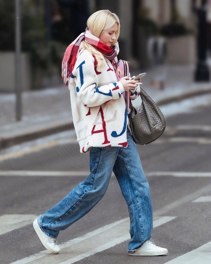 莫斯科街拍———清冷冬日街头的时髦女士们