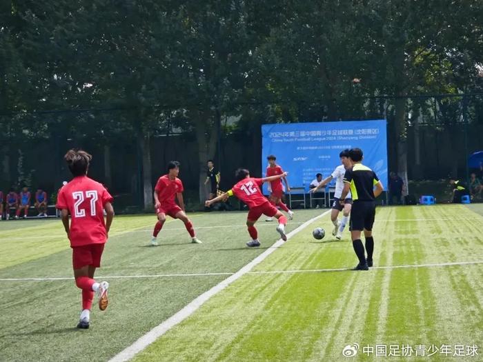 由沈阳市体育局,沈阳市教育局主办,沈阳市足球协会承办的2024年第三届
