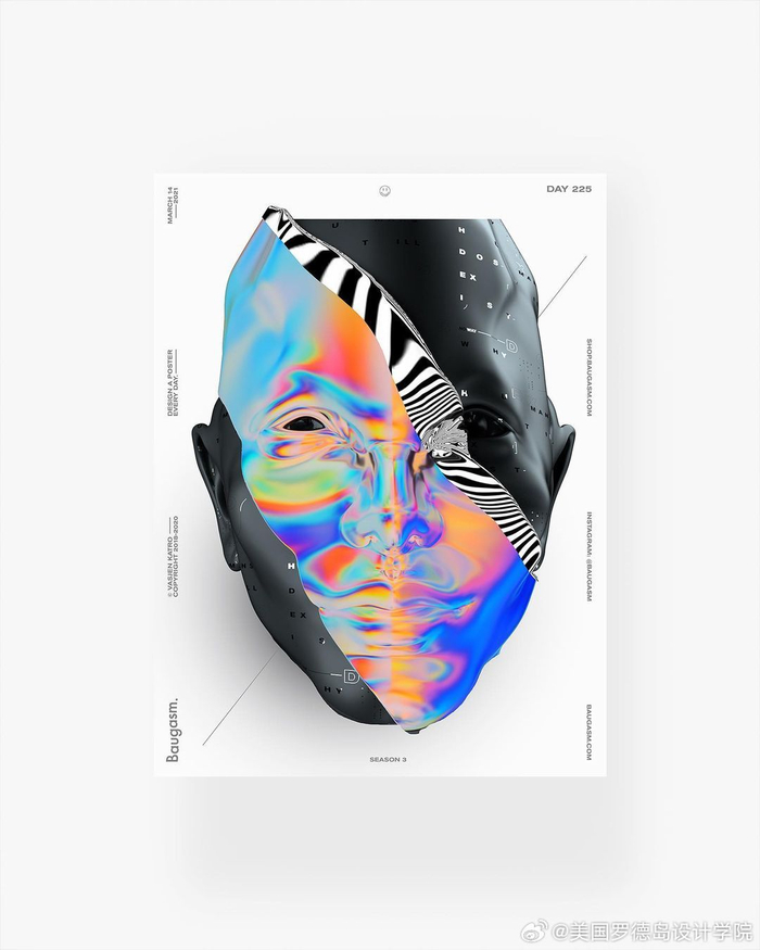 vasjenkatro创作的迷幻风酸性海报