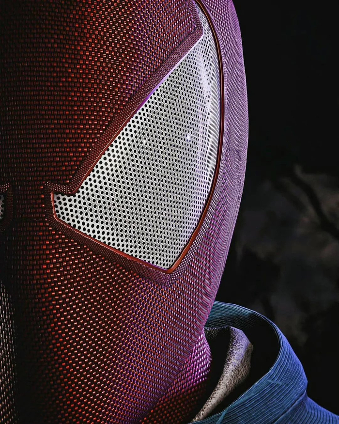 蜘蛛侠半脸壁纸