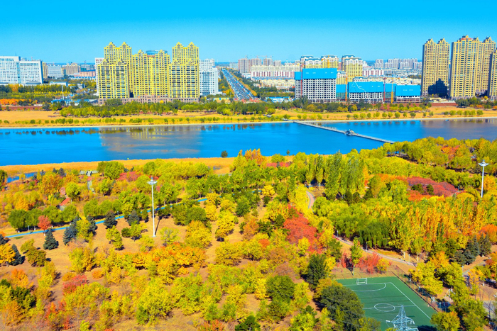 通辽市辽河公园新城区,原创拍摄|新城区|辽河公园|通辽市_新浪新闻