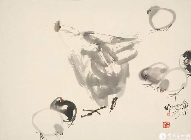 西安美院国画系主任张之光精品花鸟画作品欣赏_新浪新闻
