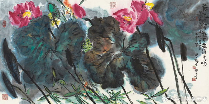 4/ 9画家杨彦笔下的荷花 673/ 9画家杨彦笔下的荷花 672/ 9画家