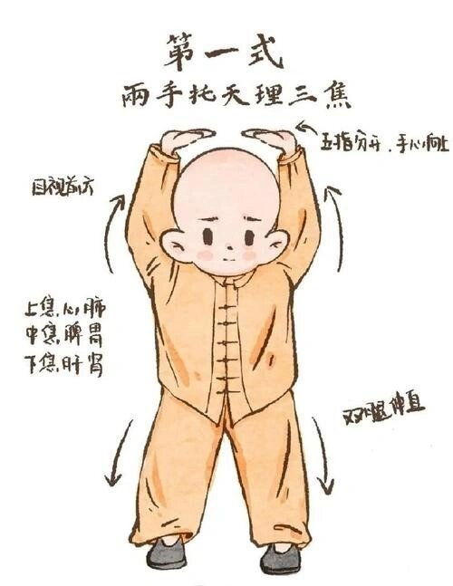 中医太极养生八段锦.(图解版)