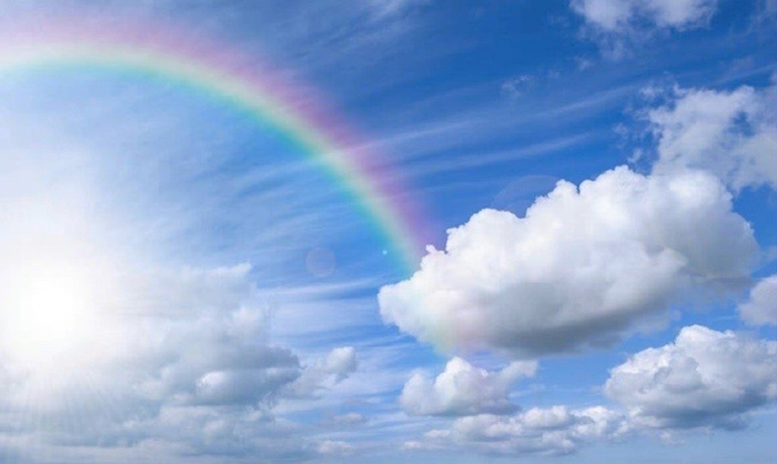 遇见好运彩虹你为之努力的所有事情都会成功