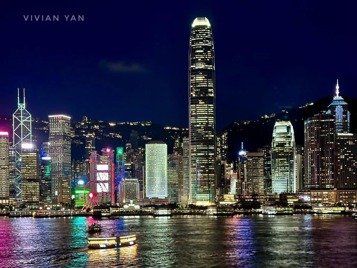 香港維港夜景 拍攝:vin yan