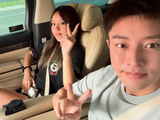 贾乃亮带甜馨迪拜度假，晒父女温馨合照，13岁甜馨已经亭亭玉立