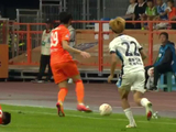 1-0！大连队又伤一个外援，斯坦丘送出史诗级直塞。阿奇姆彭进球