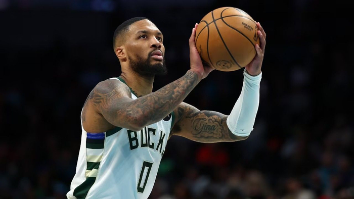 利拉德生涯突破21000分转战雄鹿队后战绩东部第二赛季场均2474469