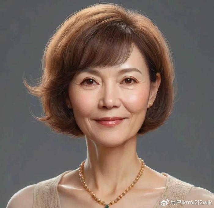 55岁女人短发的发型图片