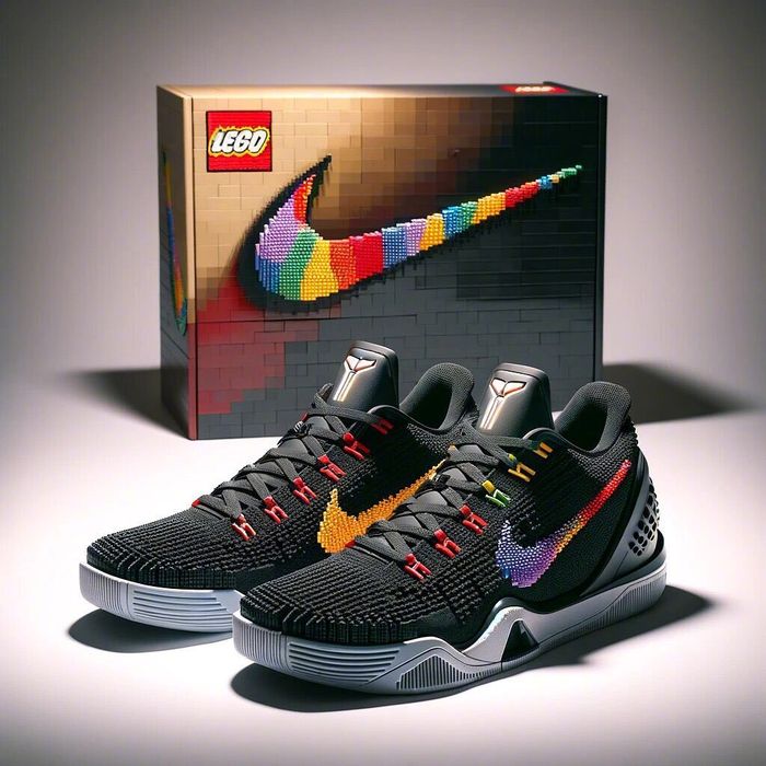 nikekobe主题系列的lego球鞋科比的球鞋颜值在这依旧抗打