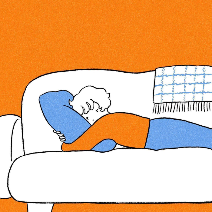 卡通风格和色彩鲜明的插画看了感觉很惬意oyasmur