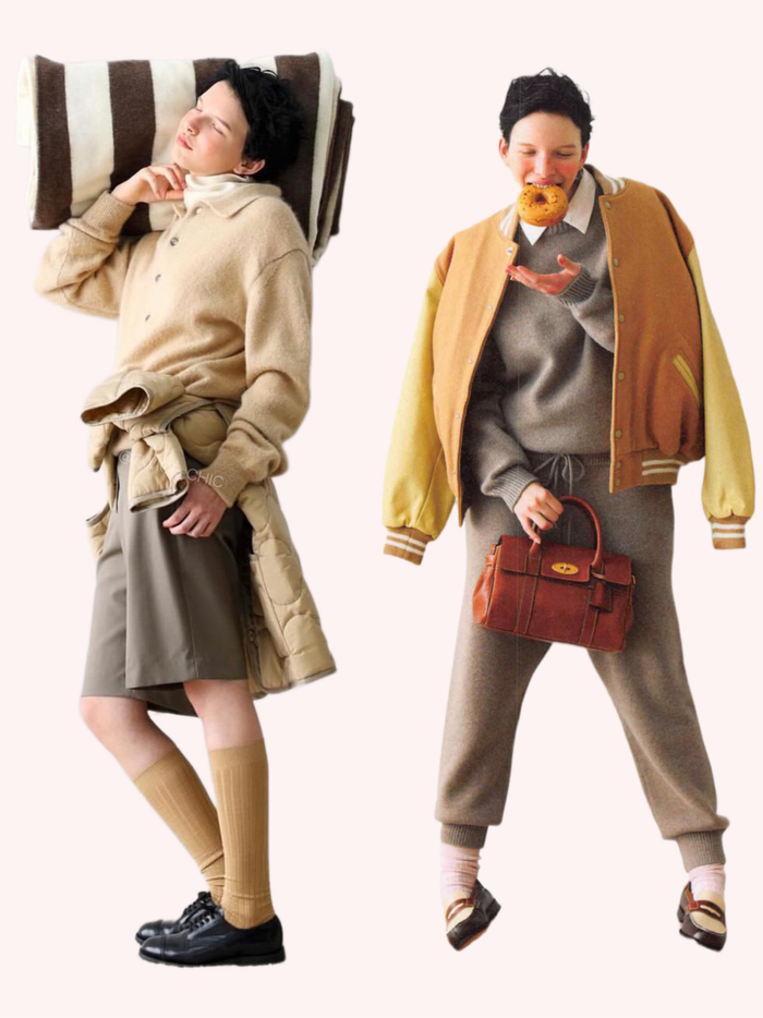 日杂里的早春穿搭36组实穿灵感010cluel