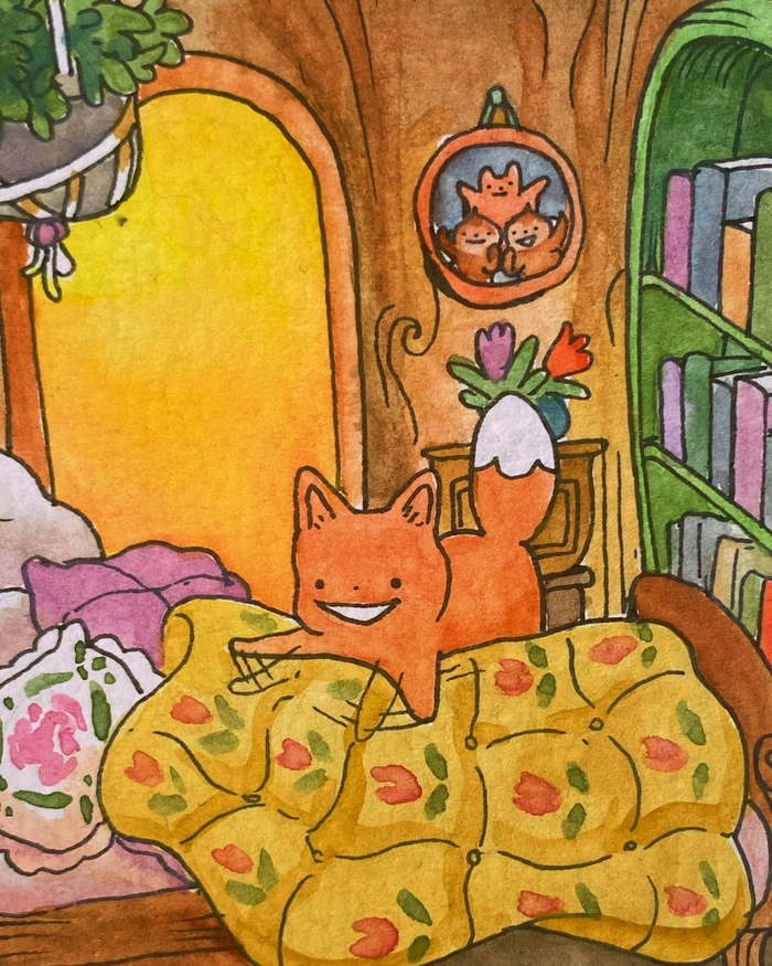 设计师 anna-laura可爱温馨的场景小画