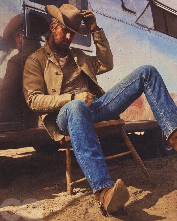 ryan gosling "高司令" gq新刊封面人物,回归粗犷男人魅力