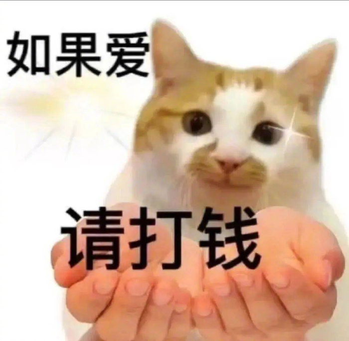 表情包如果爱请打钱拿图点赞吱声