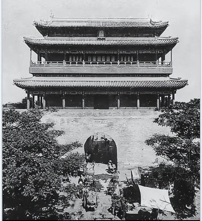 北京中轴线上的标志性古建筑,中华门1954年拆除,梁思成抱憾终身