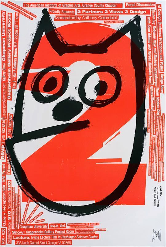 宠物猫狗的创意海报设计作品