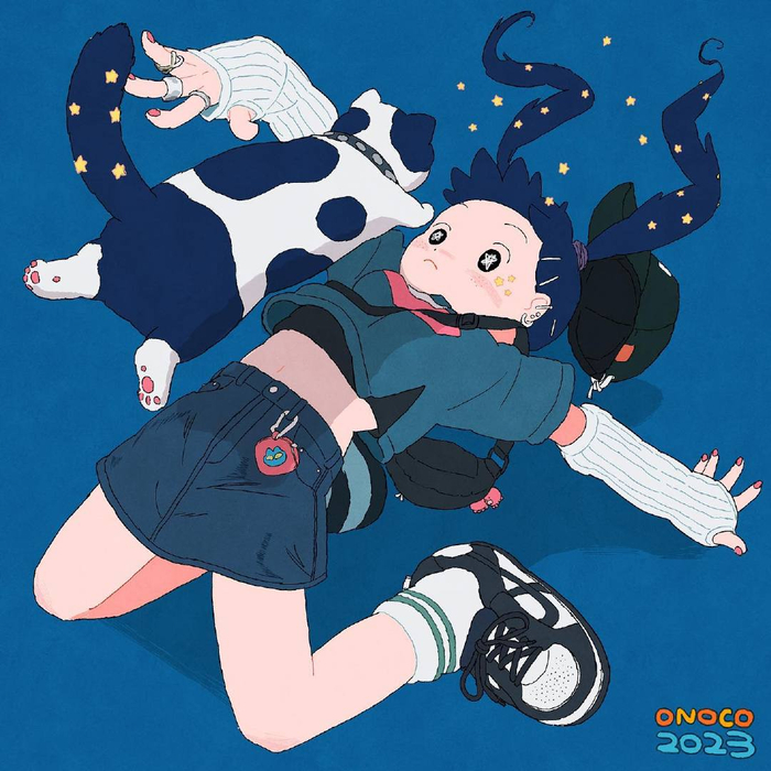 可爱的画风 - 插画师 onoco ins