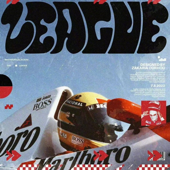 给大家带来一组方形的海报设计,字体和配色整体风格偏复古……__财经