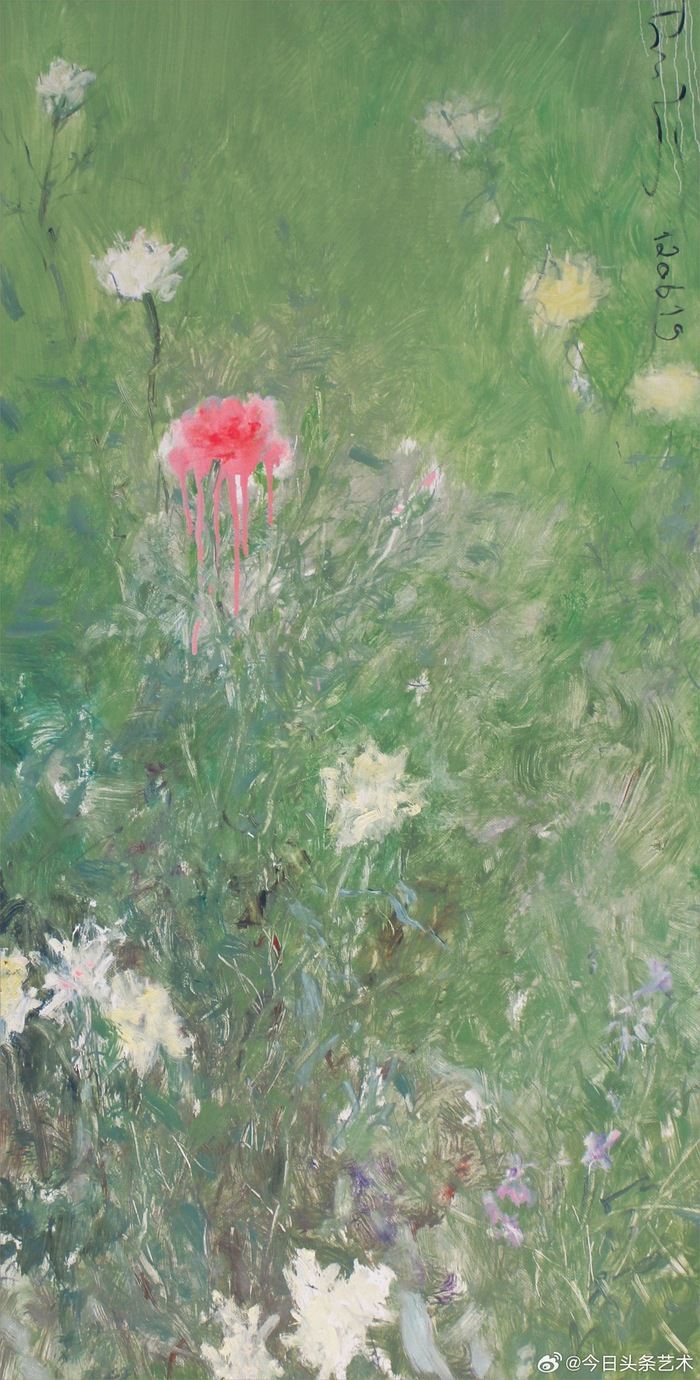 何多苓油画作品