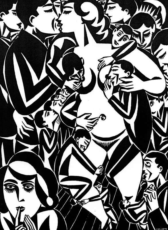 木版画 frans masereel
