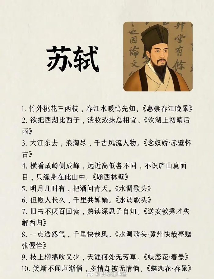9位名人的90句经典诗词名句,受益无穷__财经头条