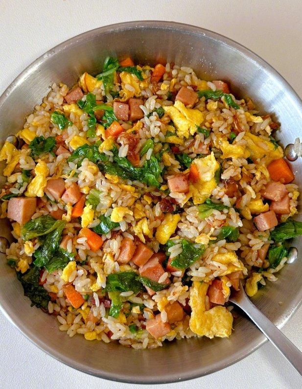 这么做的炒饭!真的太太太好吃了!