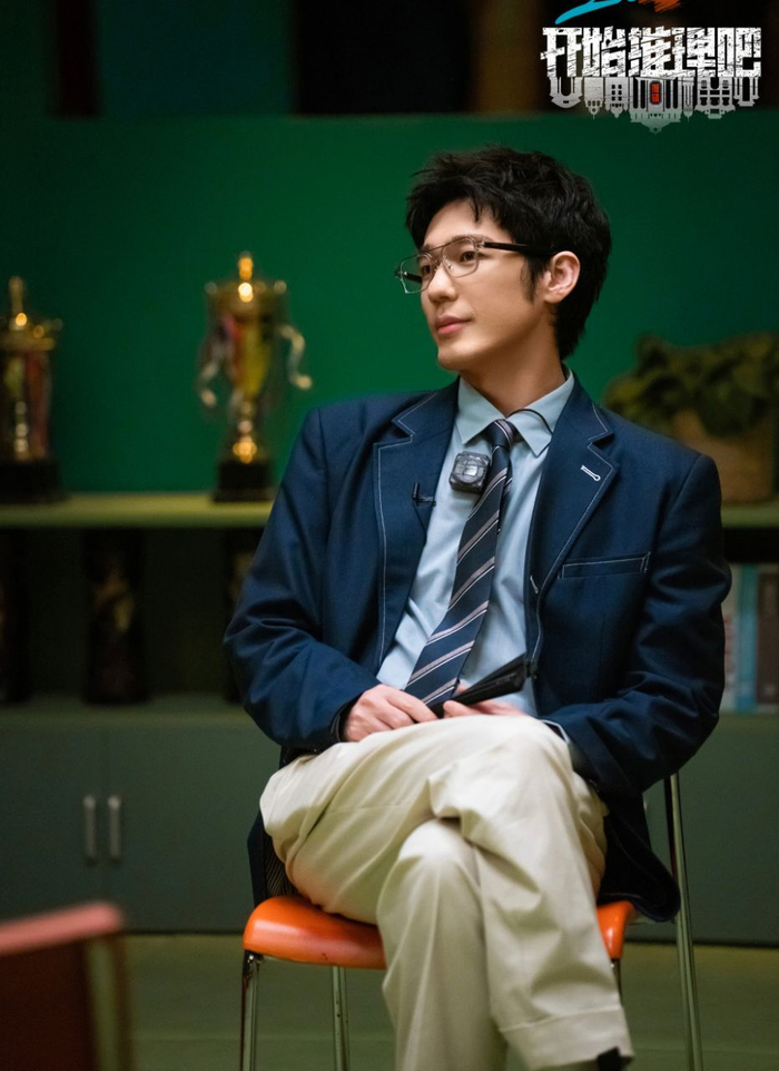 白宇在推理吧的造型真的绝了!