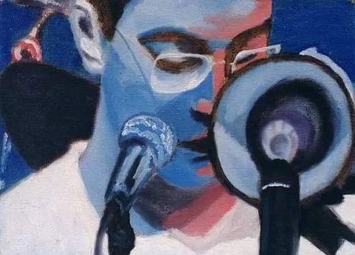 窦唯画画才是正业