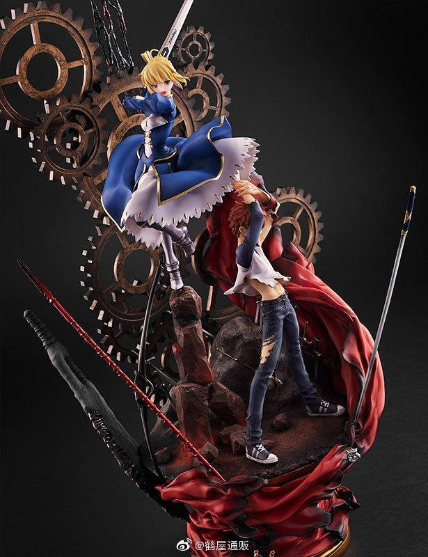 aniplex fate 轨迹 15th周年纪念 saber 士郎 手办雕像最后一个现货