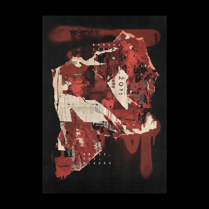 设计师marokodesign拼贴撕裂风海报