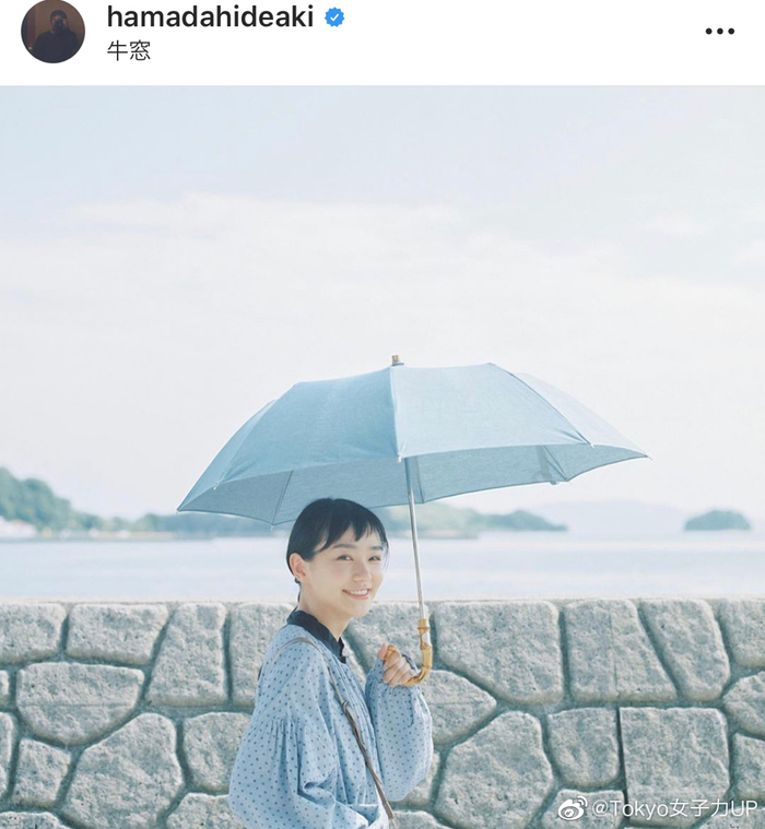 日本名摄影家滨田英明给《轮到你了》中饰演病娇少女的奈绪拍摄的照片