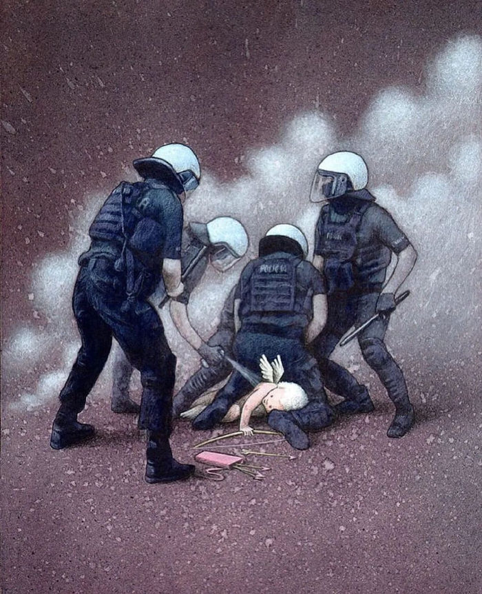 胆子太大了,他用25幅讽刺插画,揭露战争的真相