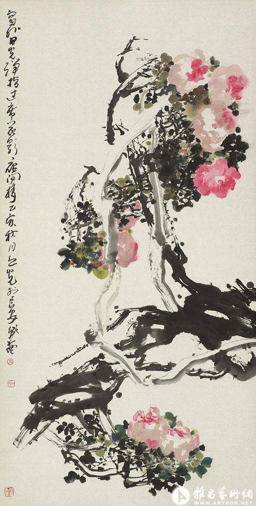 西安美院国画系主任张之光精品花鸟画作品欣赏_新浪新闻