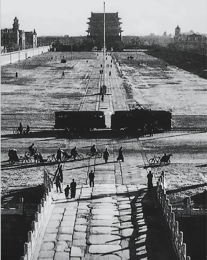 北京中轴线上的标志性古建筑,中华门1954年拆除,梁思成抱憾终身