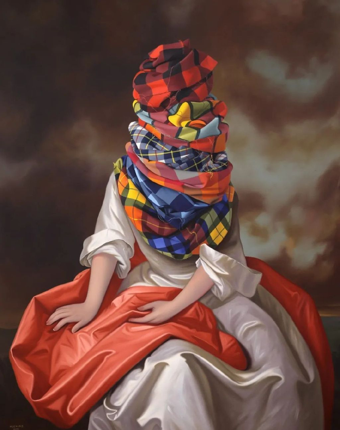 把脏衣服堆上脸,奇葩画家上演,一百种"丢脸"方式