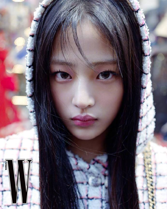 minji金玟池wkorea画报chanel少女的巴黎游记