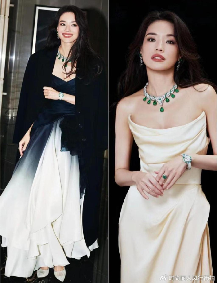 舒淇连换两套礼服,都超级惊艳