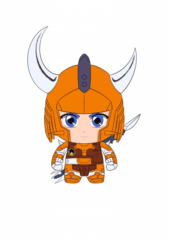 q版魔神坛斗士 五小强 四大魔将 武装形态 (images 缇威缤)