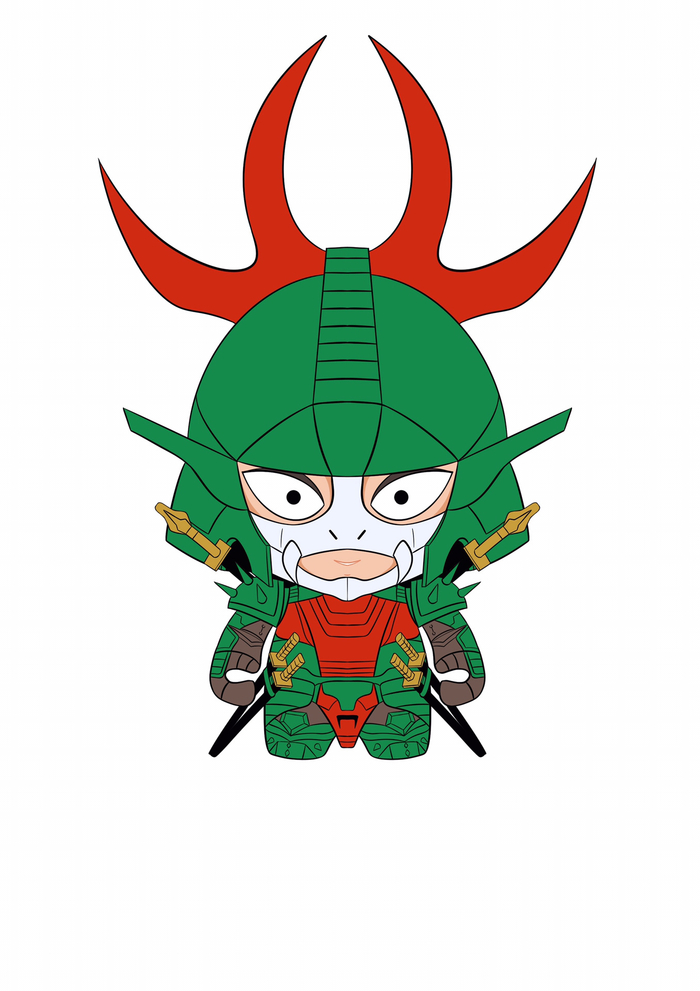 q版魔神坛斗士 五小强 四大魔将 武装形态 (images 缇威缤)